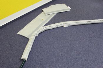 Biegsame Isolierung für flexible Rohr und Schläuche